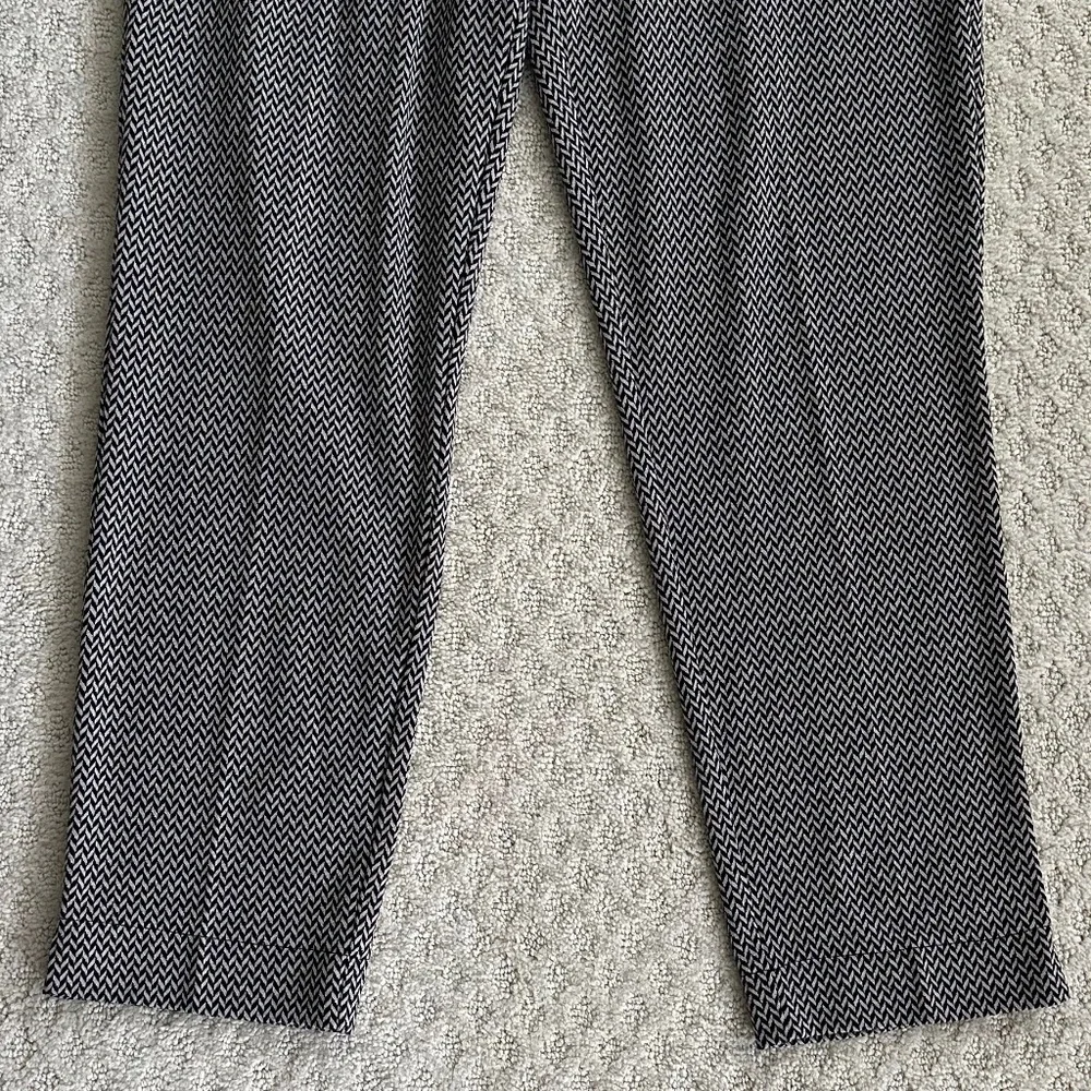 Joseph Ribkoff Slim Fit High-Rise Straight Leg Trousers 12 Office Stretchy NWT - Picture 5 of 14